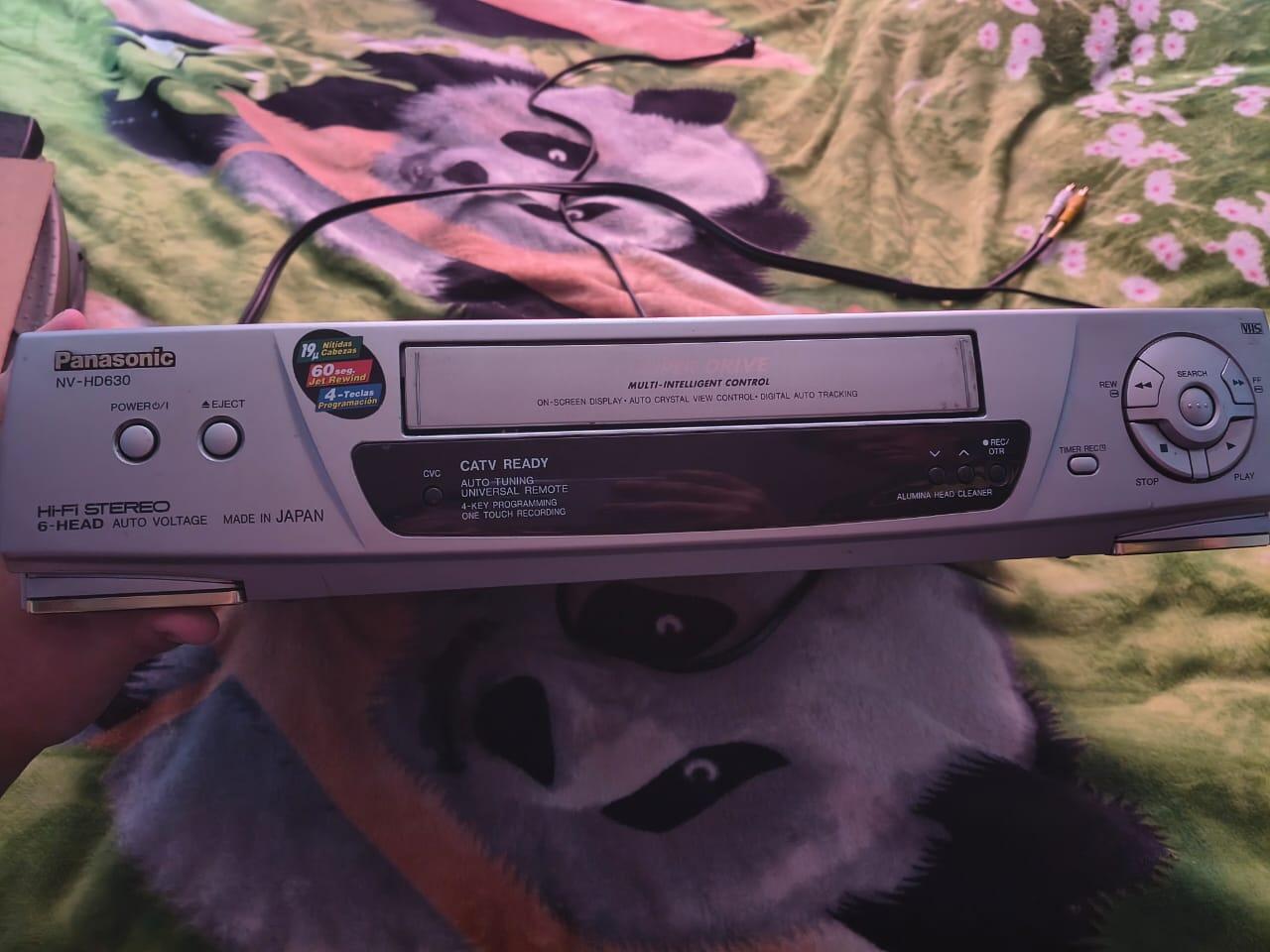 Videocasetera Panasonic NV-HD630 VHS Hi-Fi Stereo | Funciona Perfectamente