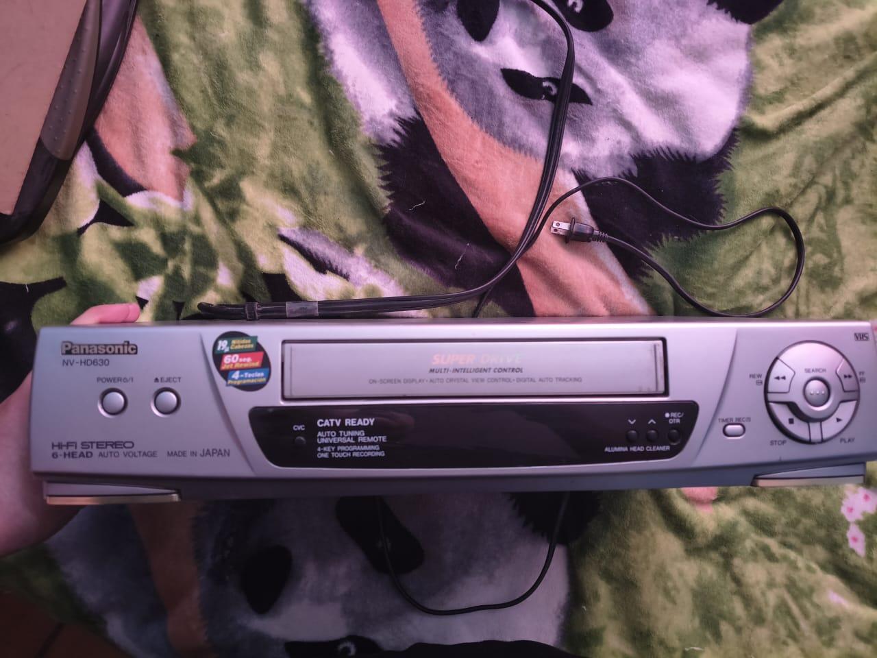 Videocasetera Panasonic NV-HD630 VHS Hi-Fi Stereo | Funciona Perfectamente