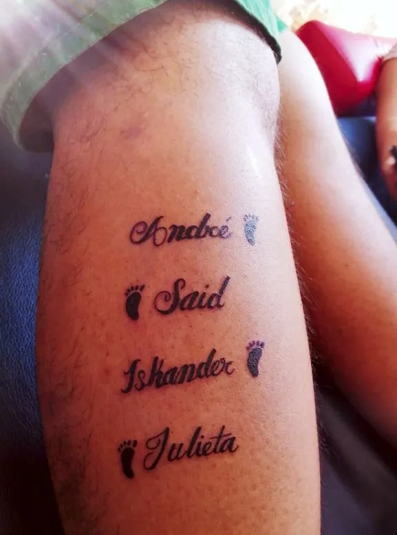 Tatuajes de Letras, Frases y Nombres | Diseños Personalizados | Posada Tatto