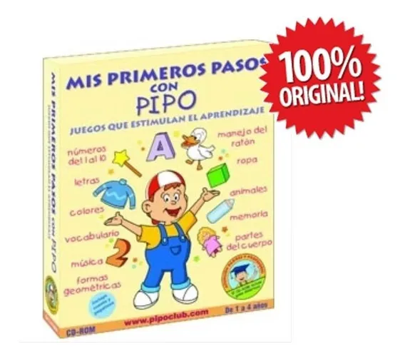 Juegos educativos Pipo que estimulan el aprendizaje en niños.