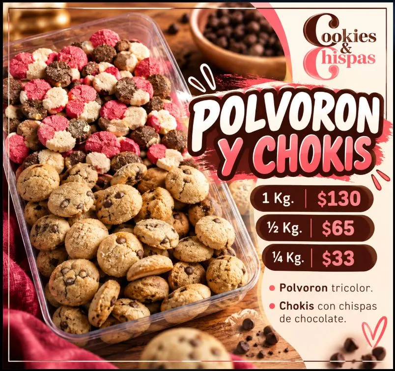 🍪 Galletas Artesanales a Granel | New York, Chokis, Polvorones, Mantequilla y Tartinas