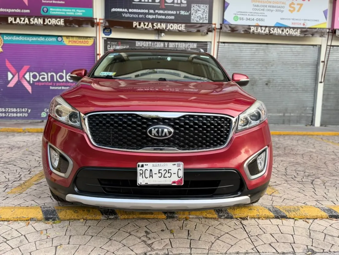 KIA SORENTO EX PACK 2016 (3 FILAS DE ASIENTOS)