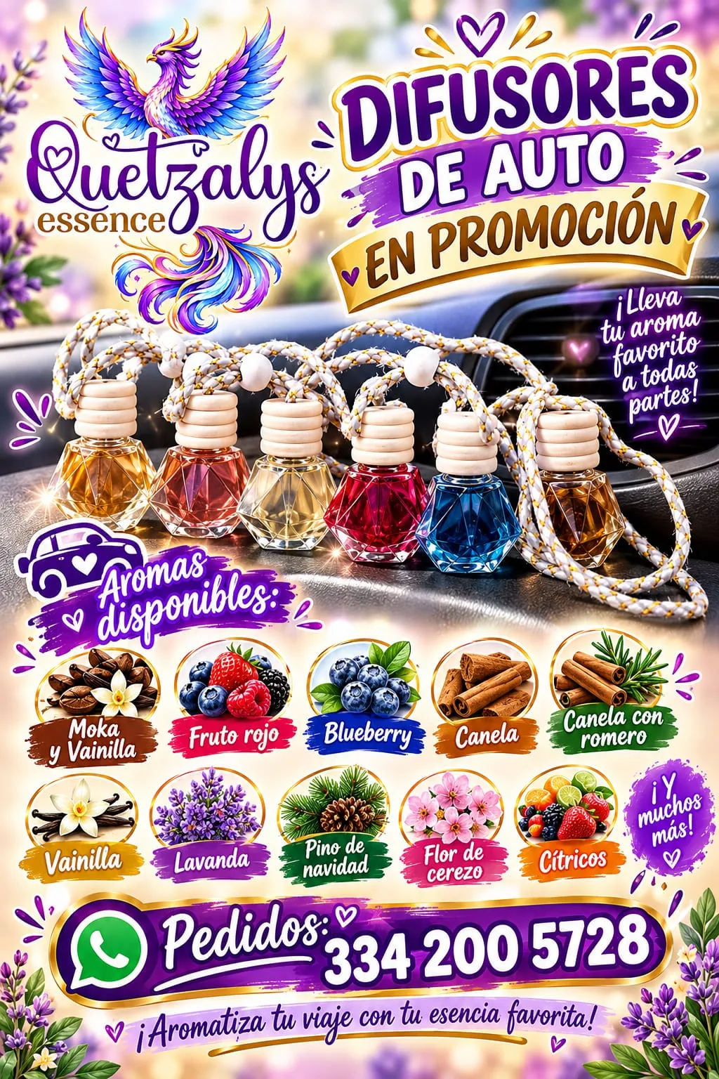 Difusores Premium para Auto y Coche 2x1 | El Regalo Perfecto de Navidad