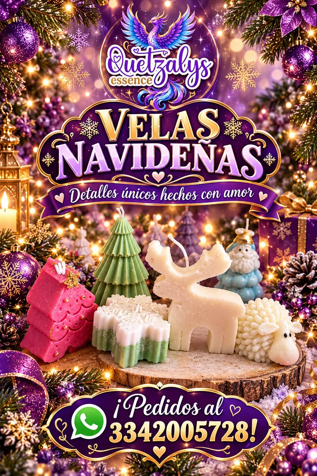Hermosas Velas Aromáticas Navideñas de Diseño | El Detalle Perfecto para Regalar
