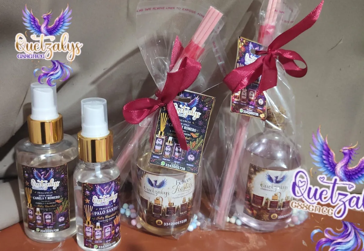Difusores y roomspray para navidad