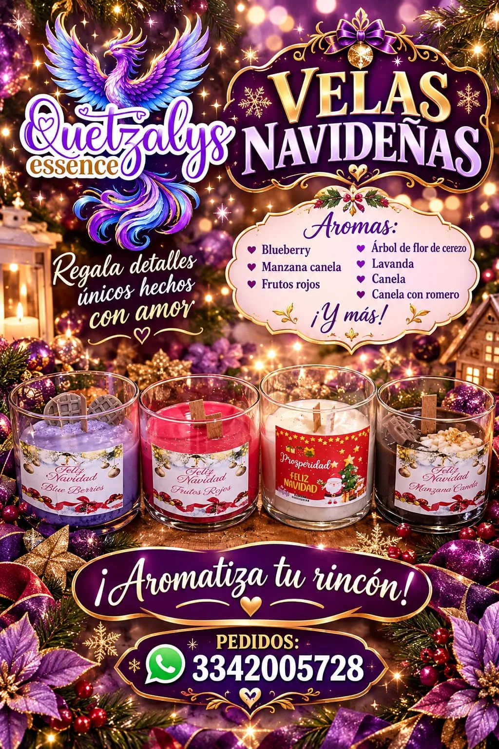 Pre-venta Navidad velas Difusores roomspray bolos bouquete
