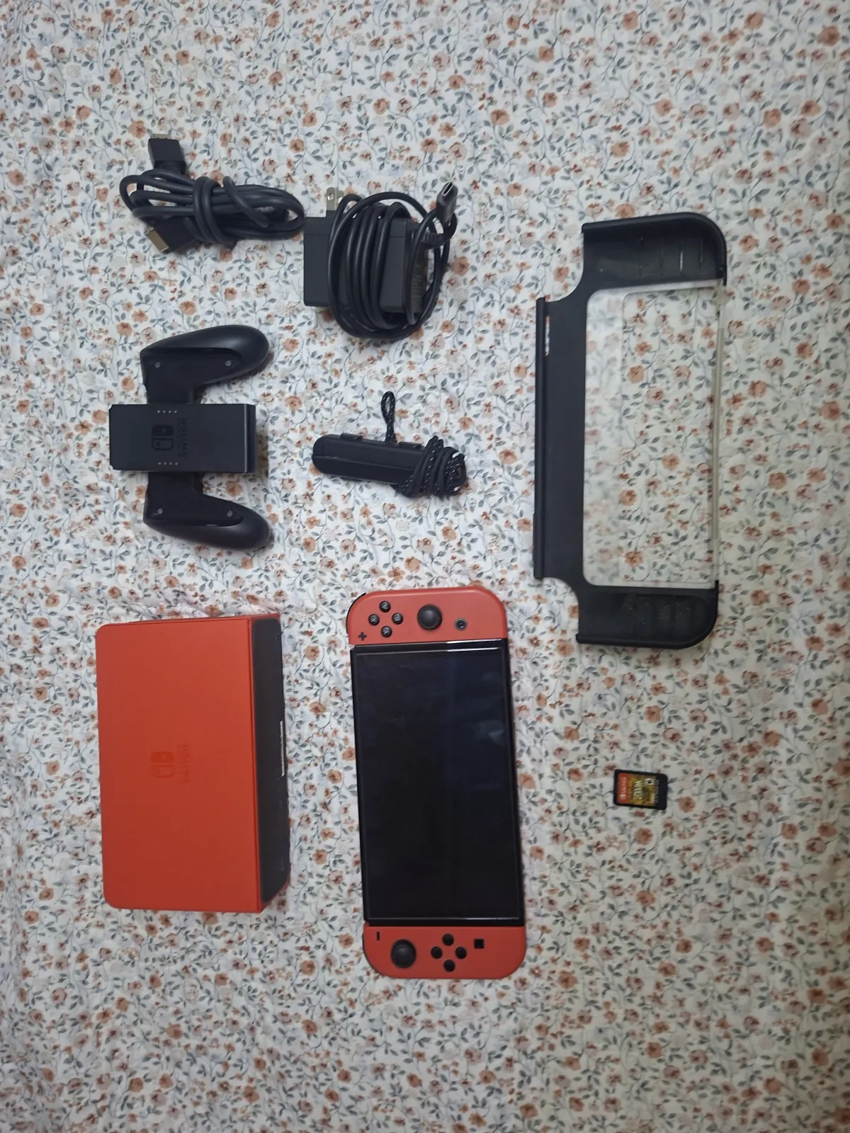 Nintendo Switch Oled Mario Red