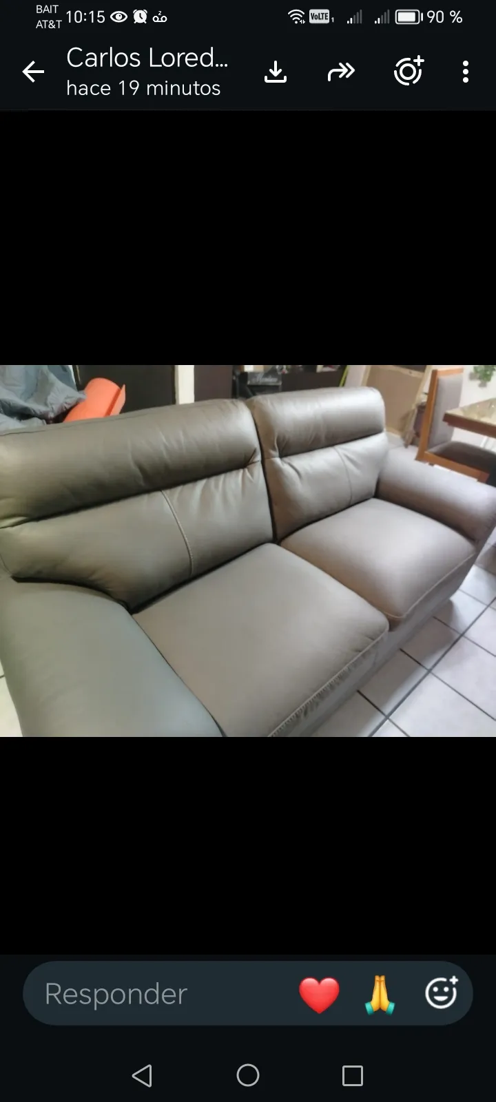 Sala marca Boal mod:(CLEVER GRIS piel macht)