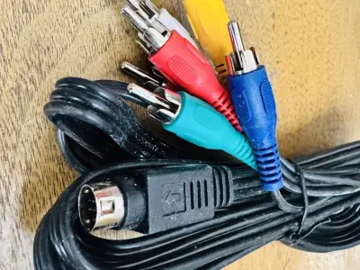 Cable AV RCA para Consola 🎮📺 | Video y Audio | Ideal para TV Clásica
